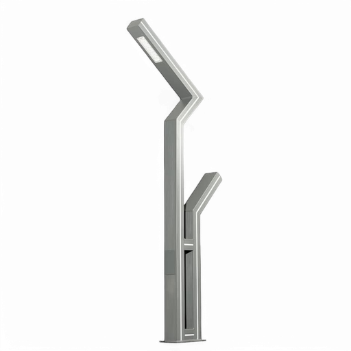 [LT-B7070-2] Outdoor City Pole Light 2*30W + 100W LED Profile