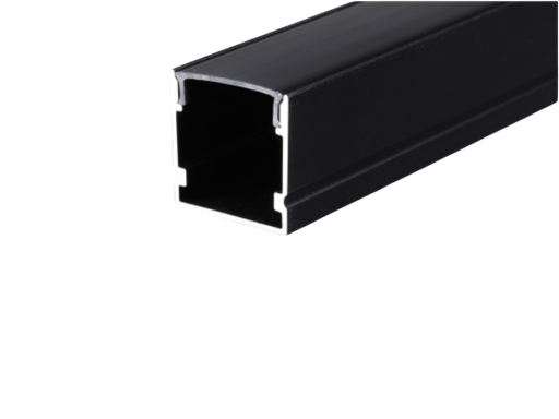 LED profile 20*20mm*305cm Black