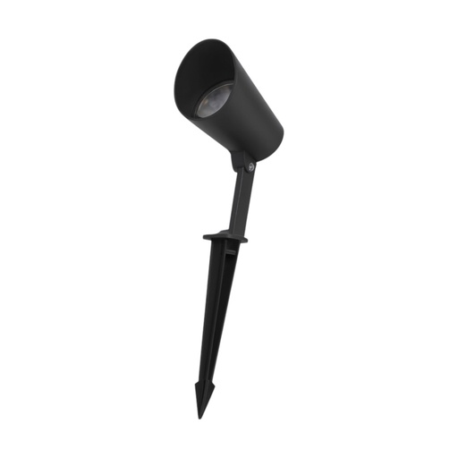 Outdoor garden spike Black with Cap 3000K IP65