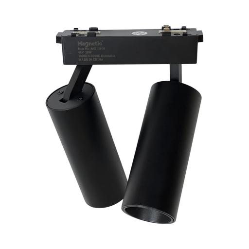 Ultra Slim Smart Magnetic Track Double Retractable Spotlight