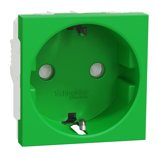 Socket-outlet, New Unica, 2P+E, 16A, Schuko, with shutter