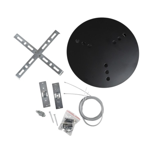 Round Magnetic Mounting Plate + Wires