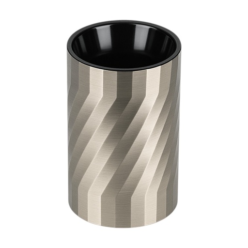 Downlight Cylinder Spiral Effect - Aluminum with Plastic Reflector- Empty MR16