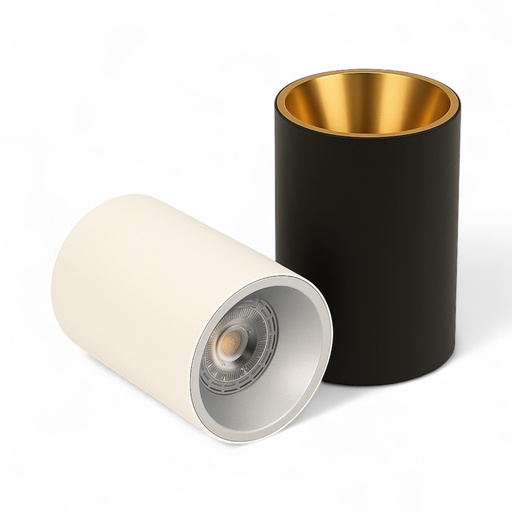 Downlight Cylinder - Aluminum with Plastic Reflector - Empty MR16 