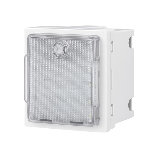 Emergency Light 9*0.025W 250V-50Hz 2 Modules - Merlot