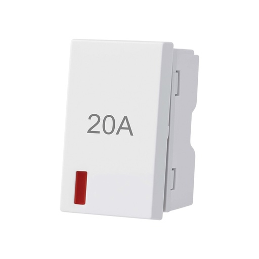 1 way Switch 20A/250V~ - Merlot