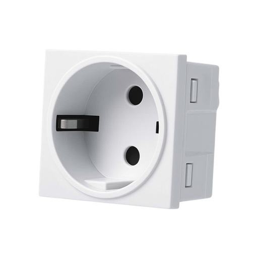 Shukuo Socket 16A/250V~ 2 Modules - Merlot