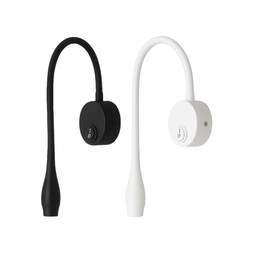 Bedside Reading Flexible Wall Lamp 3W 3000K - 35B-01C