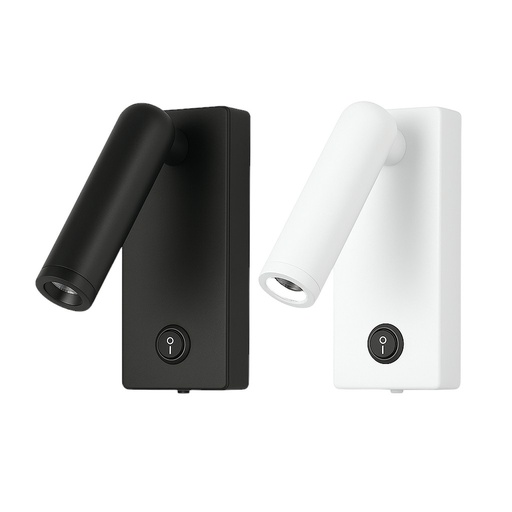 Bedside Reading Wall Lamp 3W 3000K - 40D-SA