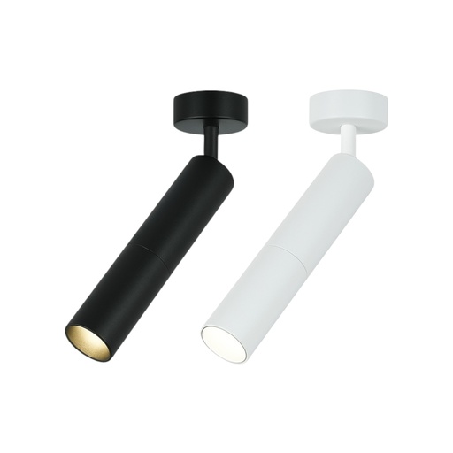 Adjustable Cylindric Wall Lamp 3W 3000K - R01-30A