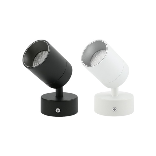 Adjustable Cylindric Wall Lamp 7W 3000K - 101L-30A