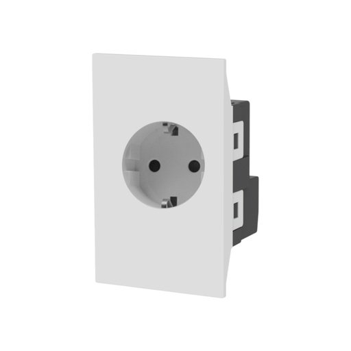European Socket (Schuko) 16A - 2 Modules (48MM) - KION