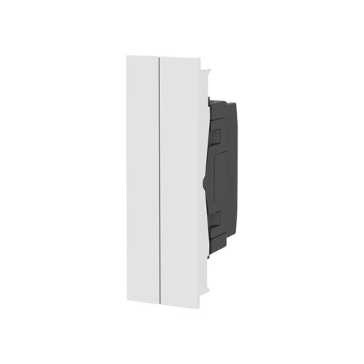 Double 1-way Switch 16A - 1 Module (24MM) - KION