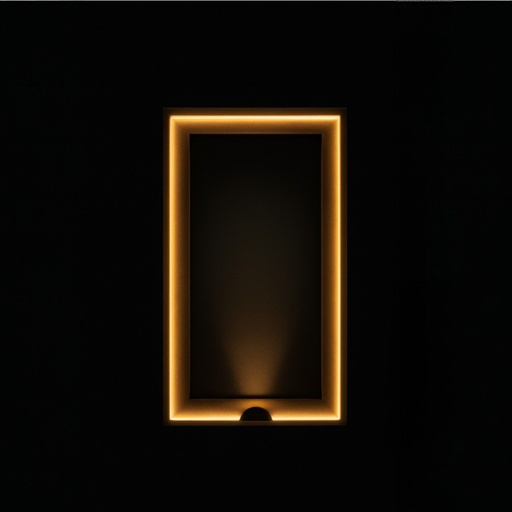 LED Window Framing Light – 7.5W – Gray – 180° Beam – IP65