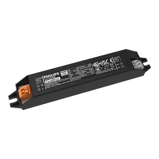 Philips CertaDrive LED Driver – 40W – 350mA – 115V – 230V P – Non-Isolated Plastic